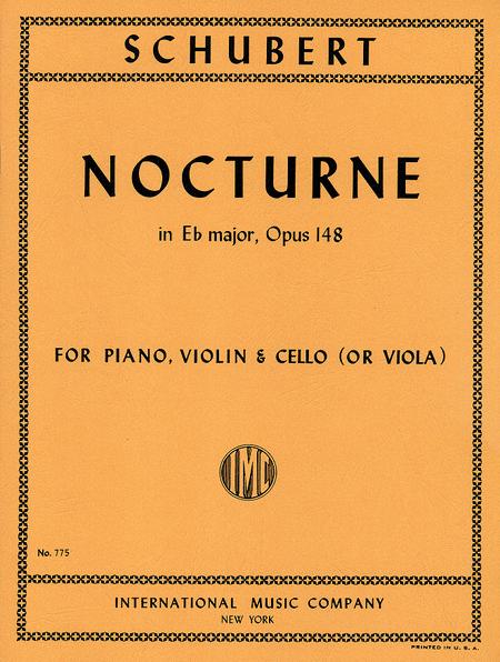 Nocturne in E-flat Major, Opus 148 (with Viola part to replace the Cello) 舒伯特 夜曲 大調作品 中提琴 大提琴 | 小雅音樂 Hsiaoya Music