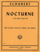 Nocturne in E-flat Major, Opus 148 (with Viola part to replace the Cello) 舒伯特 夜曲 大調作品 中提琴 大提琴 | 小雅音樂 Hsiaoya Music