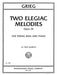 Two Elegiac Melodies, Opus 34 葛利格 作品 低音大提琴獨奏 國際版 | 小雅音樂 Hsiaoya Music