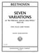 7 Variations on 'Bei Mannern, welche Liebe fuhlen', WoO 46, for Cello and Piano 貝多芬 變奏曲 大提琴鋼琴 大提琴 (含鋼琴伴奏) 國際版 | 小雅音樂 Hsiaoya Music