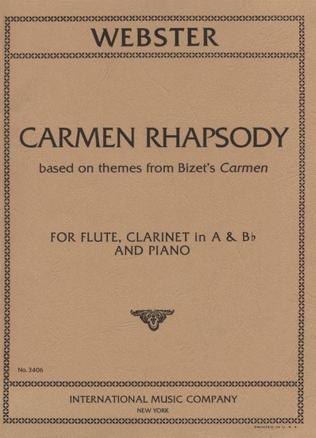 Carmen Rhapsody for Flute, Clarinet & Piano 卡門狂想曲長笛鋼琴 | 小雅音樂 Hsiaoya Music