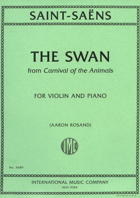 The Swan 聖桑斯 天鵝 小提琴 (含鋼琴伴奏) 國際版 | 小雅音樂 Hsiaoya Music