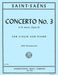 Concerto No. 3 in B minor, Opus 61 聖桑斯 協奏曲 小調作品 小提琴 (含鋼琴伴奏) 國際版 | 小雅音樂 Hsiaoya Music