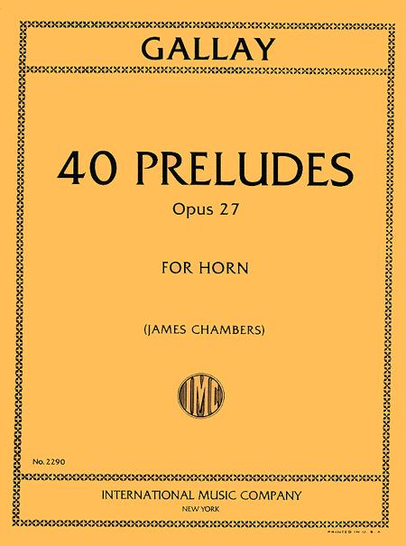 40 Preludes, Op. 27 前奏曲 法國號獨奏 國際版 | 小雅音樂 Hsiaoya Music