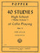 40 Studies (High School of Cello Playing), Op. 73 波珀爾 大提琴練習曲 大提琴獨奏 國際版 | 小雅音樂 Hsiaoya Music
