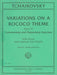 Variations on a Rococo Theme, Opus 33, Commentary and Preparatory Exercises 柴科夫斯基彼得 羅可可主題變奏曲作品 練習曲 雙大提琴 國際版 | 小雅音樂 Hsiaoya Music