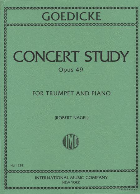 Concert Study, Op. 49 (Trumpet in C) 音樂會 小號 小號 (含鋼琴伴奏) 國際版 | 小雅音樂 Hsiaoya Music