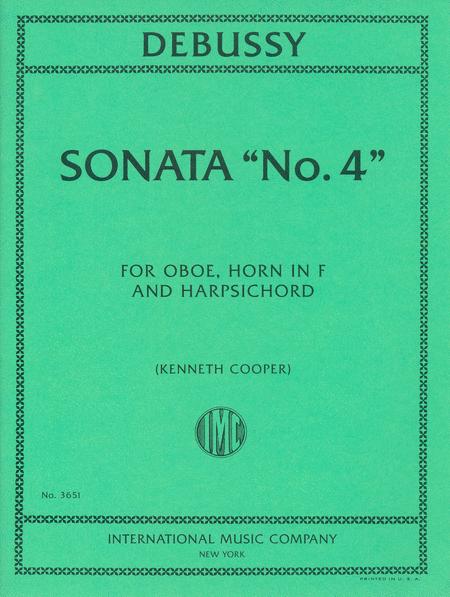 Sonata No. 4 德布西 奏鳴曲 | 小雅音樂 Hsiaoya Music