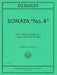 Sonata No. 4 德布西 奏鳴曲 | 小雅音樂 Hsiaoya Music