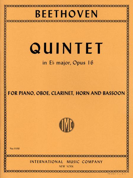 Quintet in E-flat Major, Opus 16 for Oboe, Clarinet, Horn in E-flat, Bassoon & Piano 貝多芬 五重奏 大調作品 雙簧管法國號 鋼琴 | 小雅音樂 Hsiaoya Music
