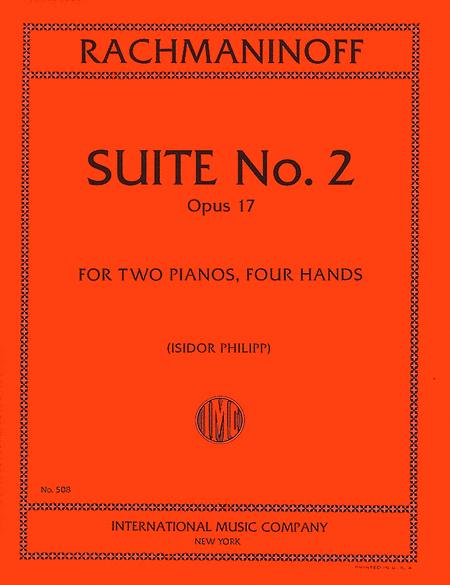 Suite No. 2, Opus 17 組曲 作品 雙鋼琴 國際版 | 小雅音樂 Hsiaoya Music