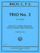 Trio No. 2 in A minor for Flute, Clarinet & Piano or Flute (Violin), Viola & Piano 巴赫卡爾‧菲利普‧艾曼紐 三重奏 小調長笛鋼琴長笛小提琴鋼琴 | 小雅音樂 Hsiaoya Music