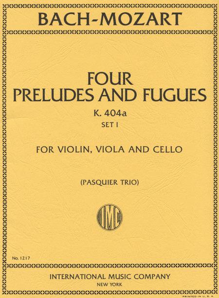 Six Preludes and Fugues - Set 1. Four Preludes and Fugues 前奏曲復格曲 | 小雅音樂 Hsiaoya Music