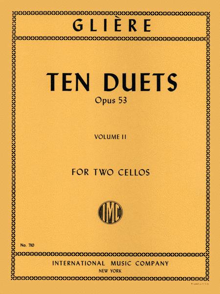 Ten Duets, Opus 53: Volume II 二重奏作品 雙大提琴 國際版 | 小雅音樂 Hsiaoya Music