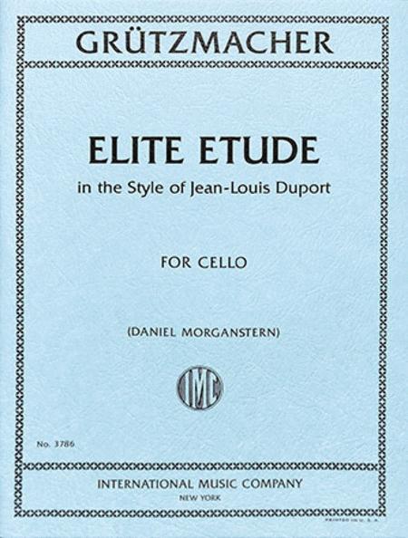Elite Etude in the Style of Jean-Louis Duport 練習曲 風格 大提琴獨奏 國際版 | 小雅音樂 Hsiaoya Music