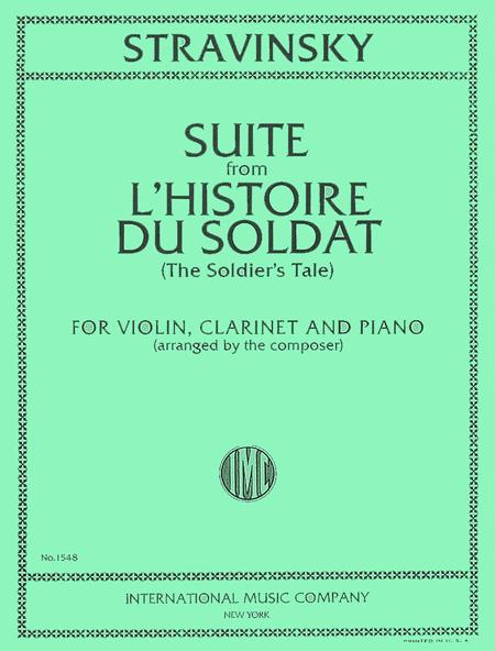 Suite from 'L'Histoire du Soldat' (for Clarinet, Violin, and Piano) 斯特拉溫斯基．伊果 士兵的故事 | 小雅音樂 Hsiaoya Music