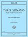 Three Sonatas 奏鳴曲 小提琴 (含鋼琴伴奏) 國際版 | 小雅音樂 Hsiaoya Music