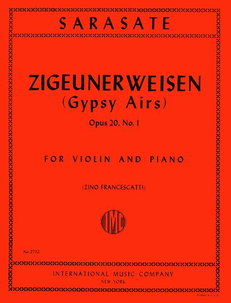 Zigeunerweisen (Gypsy Airs), Op. 20 No. 1 薩拉沙特 流浪者之歌 小提琴 (含鋼琴伴奏) 國際版 | 小雅音樂 Hsiaoya Music