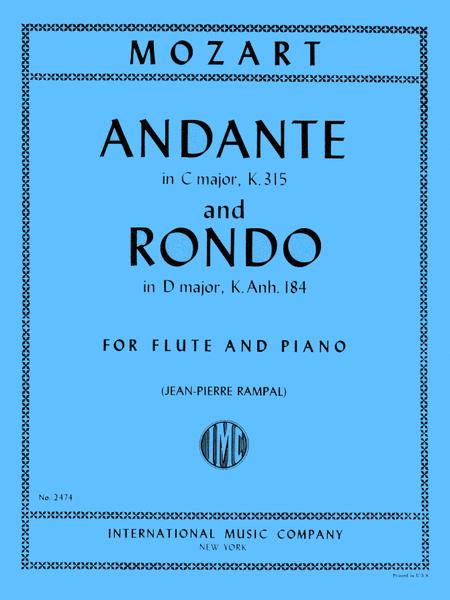 Andante in C Major, K. 315 & Rondo in D Major K. Anh. 184 莫札特 行板 大調 迴旋曲 大調 長笛 (含鋼琴伴奏) 國際版 | 小雅音樂 Hsiaoya Music