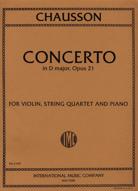 Concerto in D Major, Opus 21 for Violin, Piano & String Quartet 蕭頌 協奏曲 大調作品 小提琴弦樂四重奏 | 小雅音樂 Hsiaoya Music