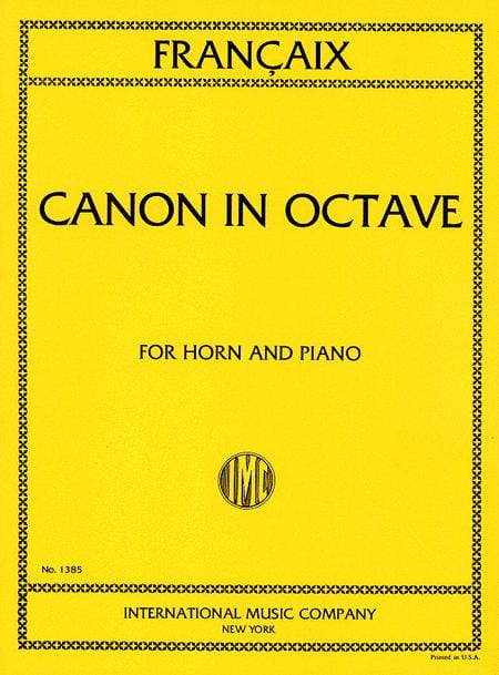 Canon in Octave 卡農 法國號 (含鋼琴伴奏) 國際版 | 小雅音樂 Hsiaoya Music