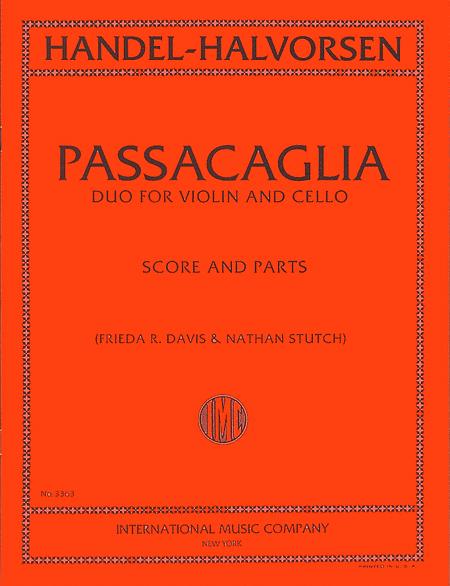 Passacaglia - Duo for Violin and Cello (score & parts) 韓德爾 帕薩卡利亞舞曲 二重奏小提琴大提琴 | 小雅音樂 Hsiaoya Music