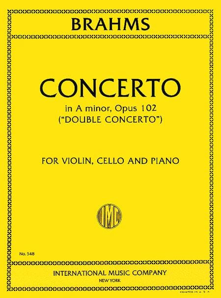 Double Concerto in A minor, Op. 102 布拉姆斯 複協奏曲 小調 | 小雅音樂 Hsiaoya Music