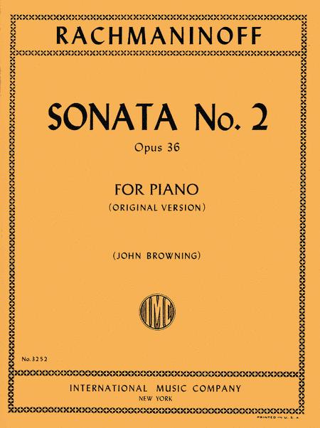 Sonata No. 2 in B-flat minor, Opus 36 (Original version) 拉赫瑪尼諾夫 奏鳴曲 小調作品 鋼琴獨奏 國際版 | 小雅音樂 Hsiaoya Music