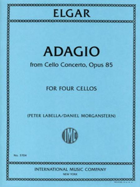 Adagio from Cello Concerto, Opus 85 艾爾加 慢板大提琴協奏曲作品 大提琴(3把以上) 國際版 | 小雅音樂 Hsiaoya Music