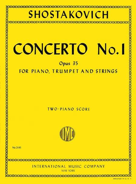 Concerto No. 1 in C minor, Op. 35 for Piano & Orchestra 蕭斯塔科維契德米特里 協奏曲 小調 鋼琴管弦樂團 雙鋼琴 國際版 | 小雅音樂 Hsiaoya Music