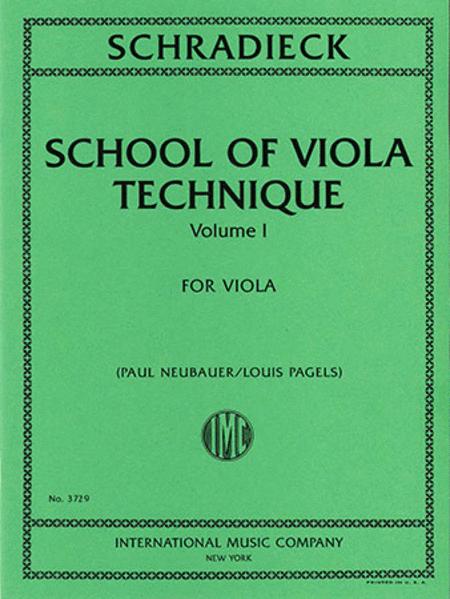 School of Viola Technique, Volume I 施拉迪克 中提琴 中提琴獨奏 國際版 | 小雅音樂 Hsiaoya Music