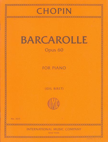 Barcarolle, Opus 60 蕭邦 作品 船歌 鋼琴獨奏 國際版 | 小雅音樂 Hsiaoya Music