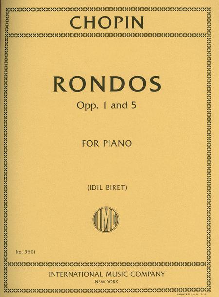 Rondos, Opp. 1 and 5 蕭邦 迴旋曲 鋼琴獨奏 國際版 | 小雅音樂 Hsiaoya Music