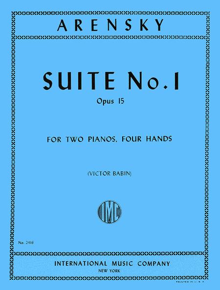 Suite, Op. 15 (set) 組曲 雙鋼琴 國際版 | 小雅音樂 Hsiaoya Music