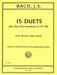 15 Duets after Two-Part Inventions, S. 772-786 巴赫約翰‧瑟巴斯提安 二重奏 創意曲 | 小雅音樂 Hsiaoya Music