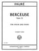 Berceuse, Op. 16 for Violin and Piano 佛瑞 搖籃曲 小提琴鋼琴 小提琴 (含鋼琴伴奏) 國際版 | 小雅音樂 Hsiaoya Music