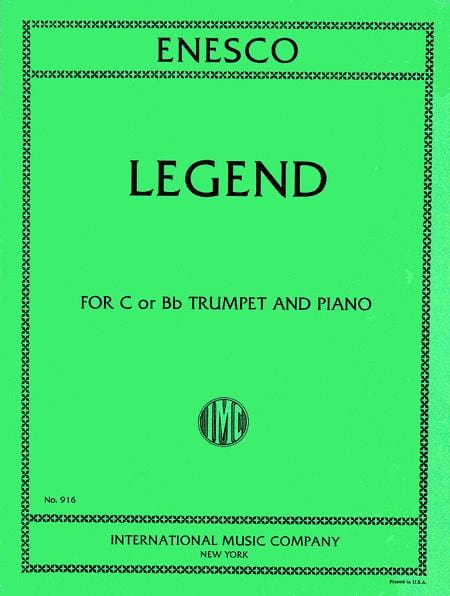 Legend (Trumpet in B-flat or C) 傳說曲小號 小號 (含鋼琴伴奏) 國際版 | 小雅音樂 Hsiaoya Music