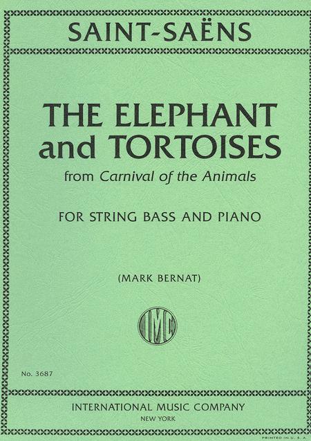 Elephants and Tortoises 聖桑斯 低音大提琴 (含鋼琴伴奏) 國際版 | 小雅音樂 Hsiaoya Music