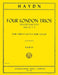 Four London Trios (Divermenti), Hob. IV: Nos. 1-4 for 2 Flutes and Cello 海頓 三重奏 長笛大提琴 | 小雅音樂 Hsiaoya Music