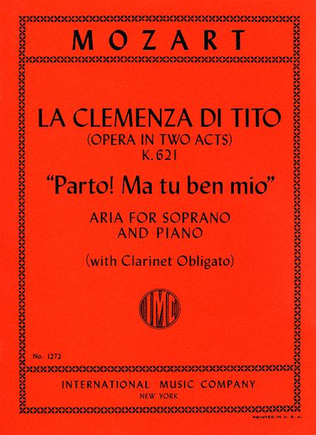Parto! Ma tu ben mio, from 'La Clemenza di Tito' (for Soprano with B flat clarinet ad lib.) 莫札特 狄托王的仁慈 | 小雅音樂 Hsiaoya Music