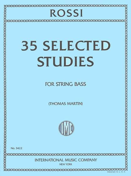 35 Selected Studies 練習曲 低音大提琴獨奏 國際版 | 小雅音樂 Hsiaoya Music
