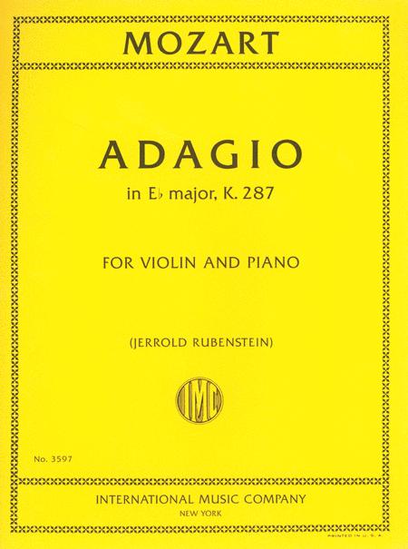 Adagio in E-flat Major, K. 287 莫札特 慢板 大調 小提琴 (含鋼琴伴奏) 國際版 | 小雅音樂 Hsiaoya Music
