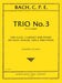 Trio No. 3 in G major for Flute, Clarinet & Piano or Flute (Violin), Viola & Piano 巴赫卡爾‧菲利普‧艾曼紐 三重奏 大調長笛鋼琴長笛小提琴鋼琴 | 小雅音樂 Hsiaoya Music