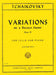 Variations on a Rococo Theme, Op. 33 柴科夫斯基彼得 羅可可主題變奏曲 大提琴 (含鋼琴伴奏) 國際版 | 小雅音樂 Hsiaoya Music