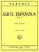 Suite Espanola, Opus 47 (for Piano) 西班牙組曲 作品 鋼琴獨奏 國際版 | 小雅音樂 Hsiaoya Music