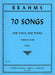 70 Songs. High. (G. & E.) 布拉姆斯 歌 | 小雅音樂 Hsiaoya Music