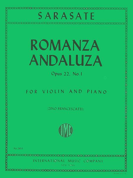 Romanza Andaluza, Op. 22 No. 1 薩拉沙特 安達盧西亞舞曲 小提琴 (含鋼琴伴奏) 國際版 | 小雅音樂 Hsiaoya Music
