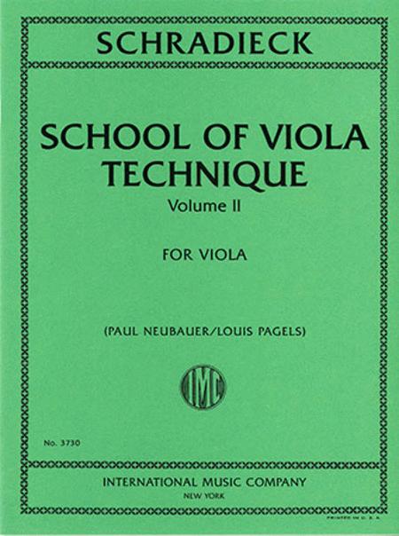 School of Viola Technique, Volume II 施拉迪克 中提琴 中提琴獨奏 國際版 | 小雅音樂 Hsiaoya Music