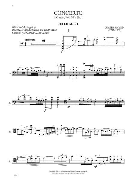 Concerto In C Major, Hob. VIIb: No. 1, Commentary and Preparatory Accompaniment 海頓 協奏曲 大調 伴奏 雙大提琴 國際版 | 小雅音樂 Hsiaoya Music
