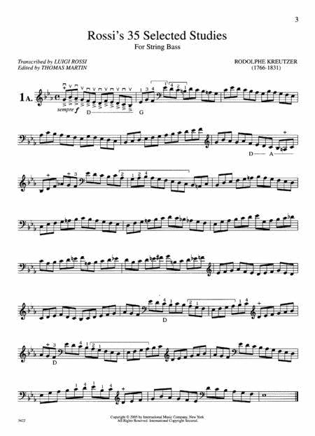 35 Selected Studies 練習曲 低音大提琴獨奏 國際版 | 小雅音樂 Hsiaoya Music